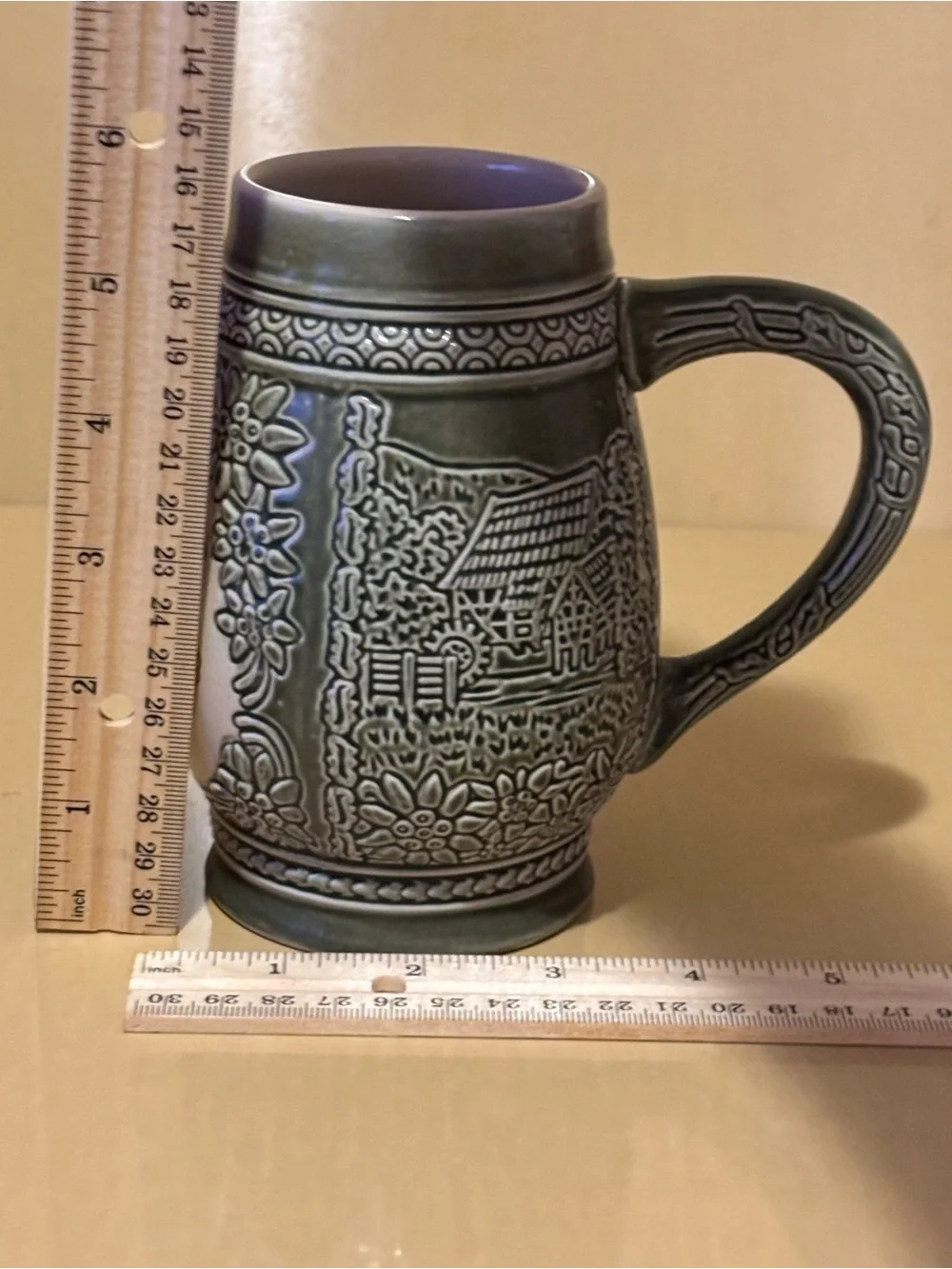Vintage intake TSV 04 Feucht 1987 Ceramic Beer Mug
